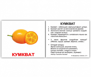 Вундеркинд с пелёнок. НОК мини Фрукты    8*10 / 40 шт